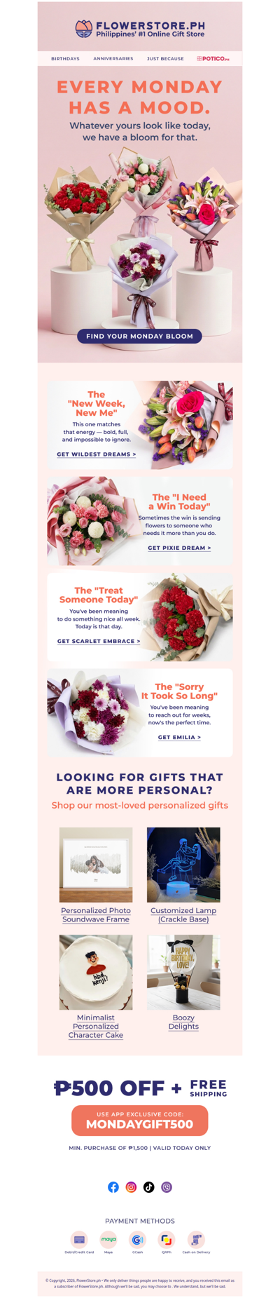 What's your Monday mood? 🌷