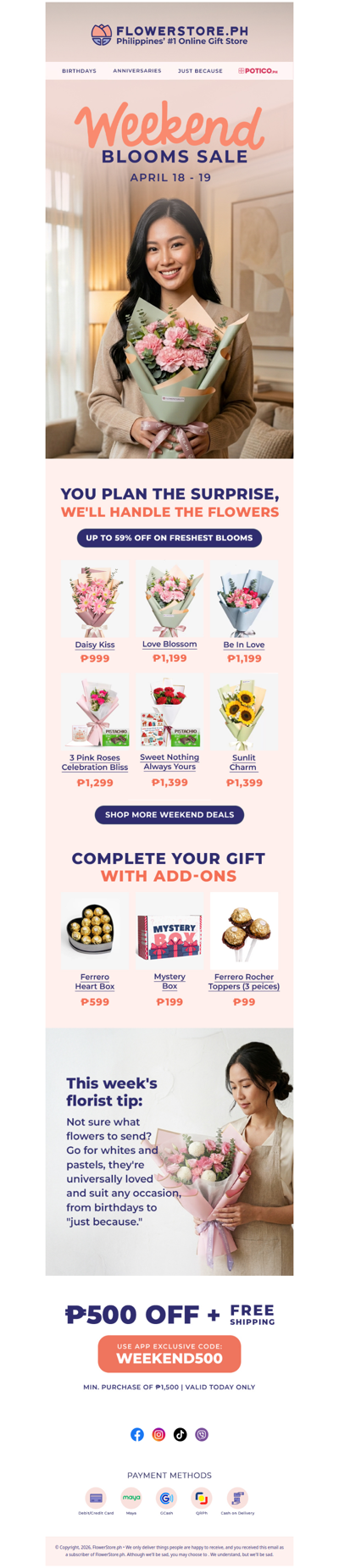 Up to 59% off this weekend 🤩