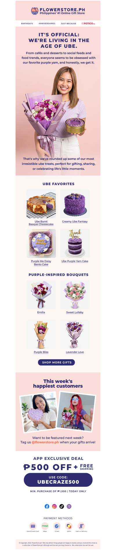 The ube gifts everyone's been waiting for 💜