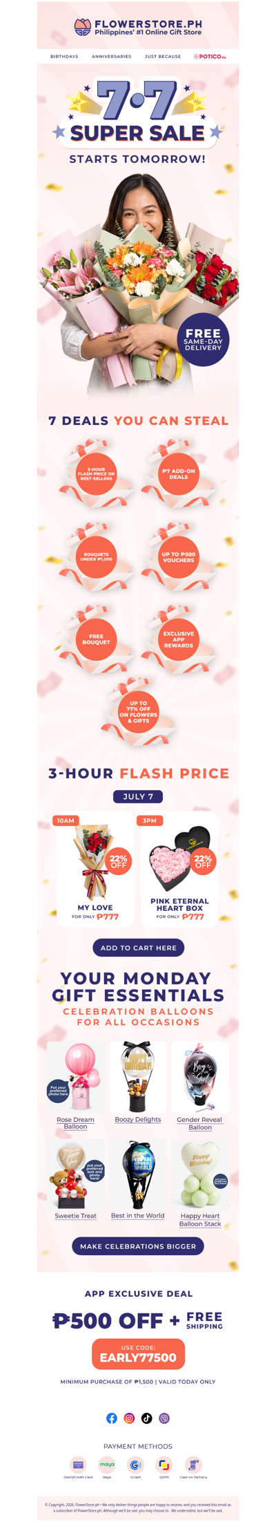 7.7 Super Sale starts tomorrow — 7 deals to steal 🔥