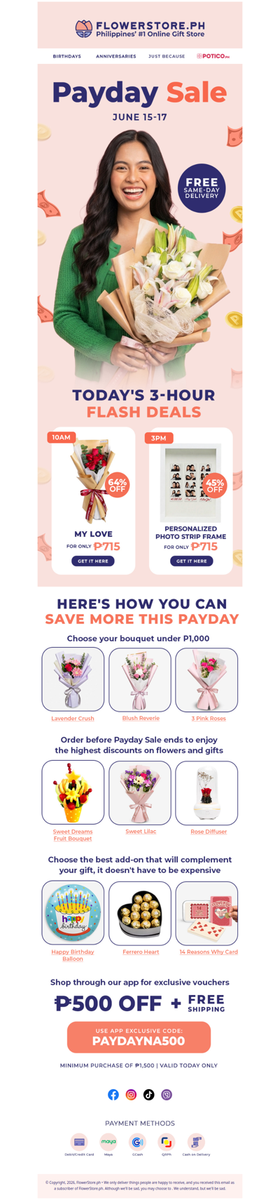 Payday Sale is live — 4 ways to save more today 💸