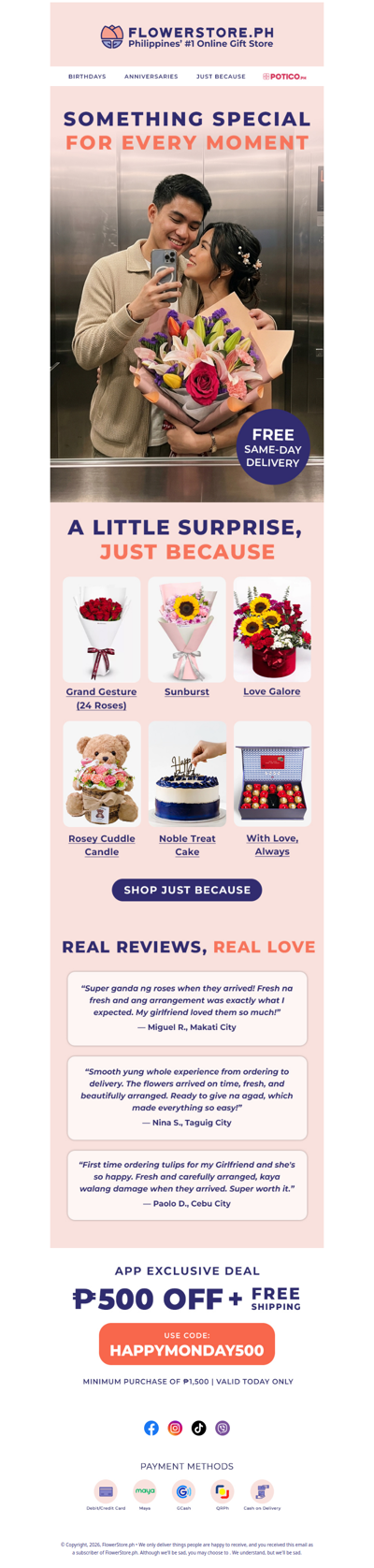 Someone out there needs a Monday surprise — new arrivals just dropped 🌼