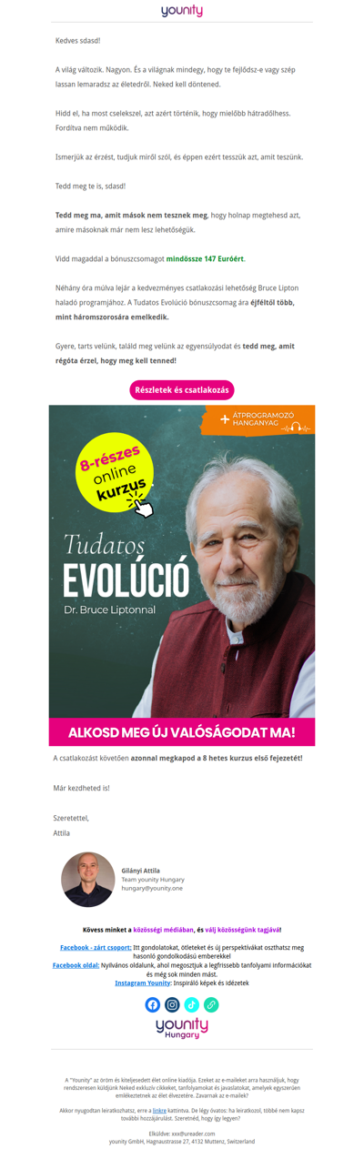 Néhány órád maradt