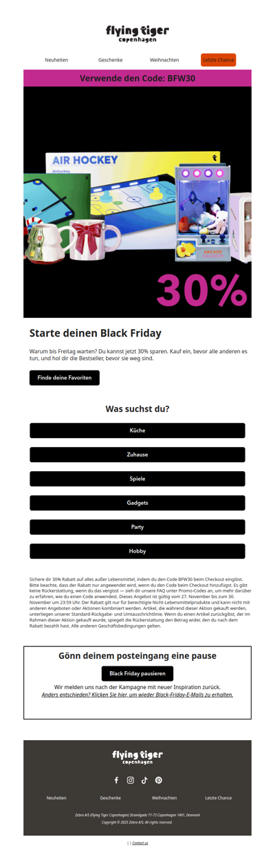 🎉 Your early access to Black Friday begins NOW! 🎉