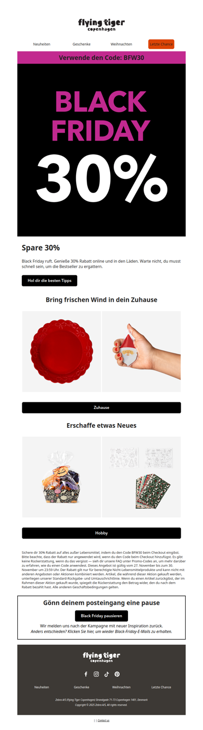 Black Friday starts now 🖤🎉