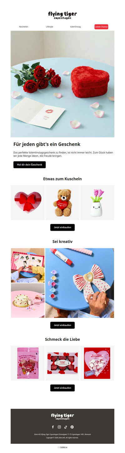 Brauchst du ein Geschenk zum Valentinstag? 💝
