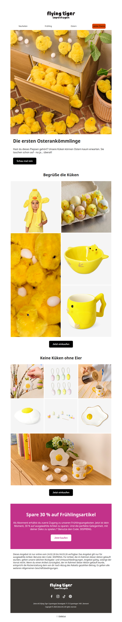 Hast du die ersten Anzeichen von Ostern bemerkt? 🐣👀