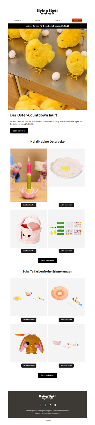 Fehlen dir noch die letzten Osterdetails? 🐣🐰