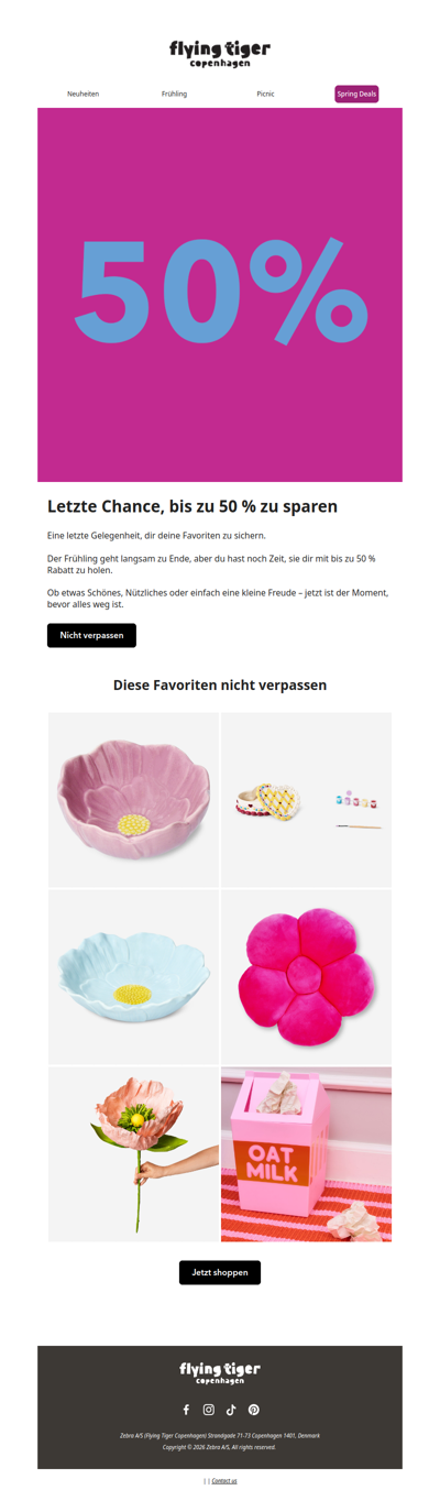 ⏳ Letzte Chance: Bis zu 50 % Rabatt – nur noch kurze Zeit