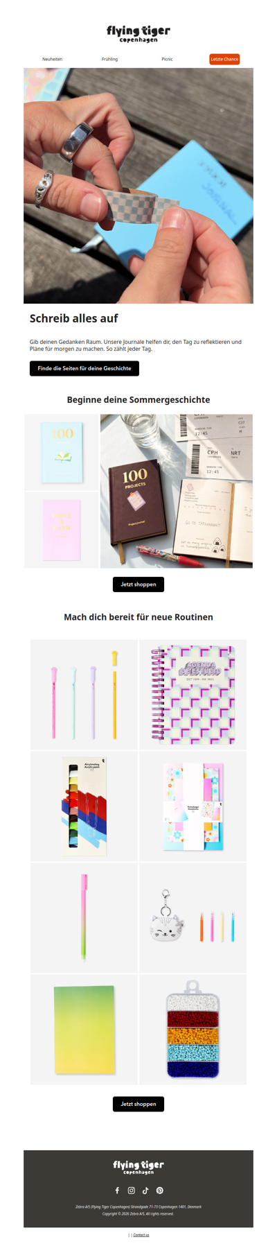 ​ ​ Dein nächstes Kapitel beginnt hier 📖✍️​ ​