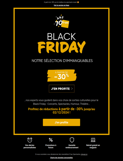 Black Friday : C'est maintenant ou jamais !