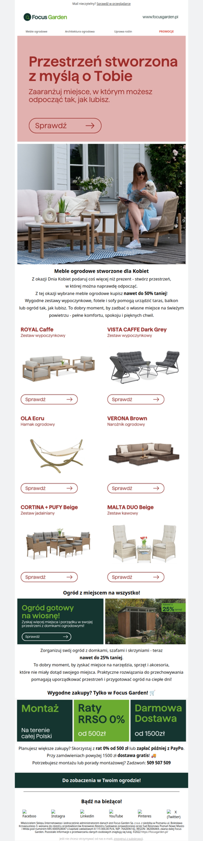 💐Prezent na Dzień Kobiet? Wybierz upominek, który zostanie na dłużej.