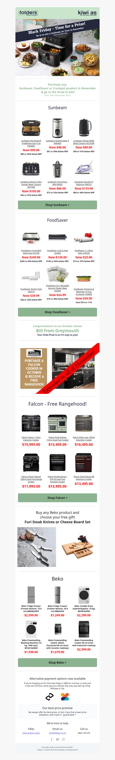 Black Friday Giveaways + a Chance to Win!