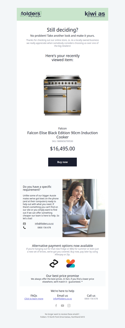 Looks like you had your eye on something ...