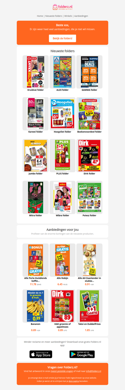 Nieuwe folders week 46