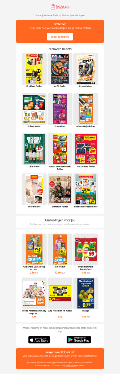 Nieuwe folders week 50