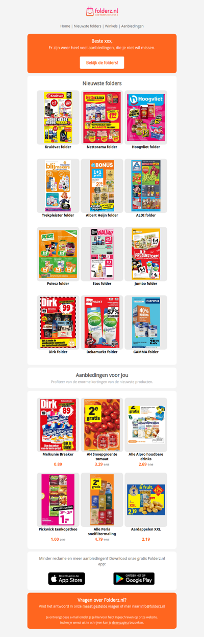 Nieuwe folders week 03