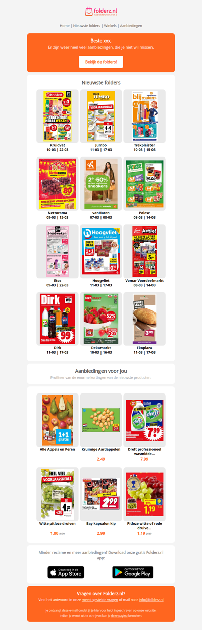 Nieuwe folders week 11