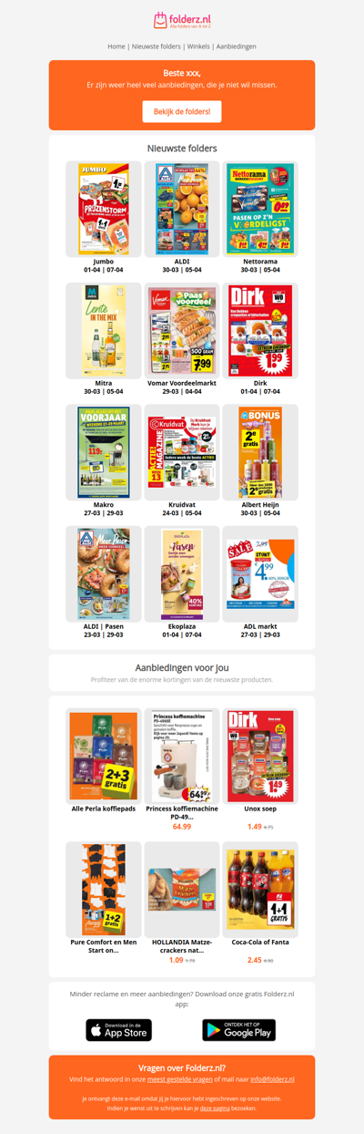 Nieuwe folders week 14