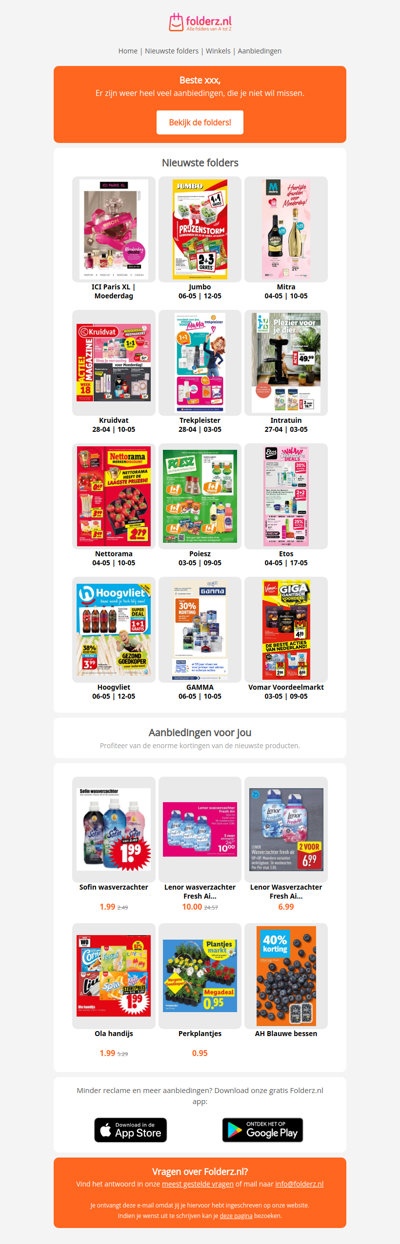 Nieuwe folders week 19