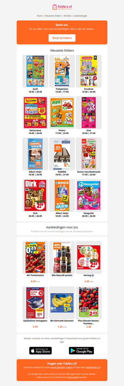 Nieuwe folders week 21