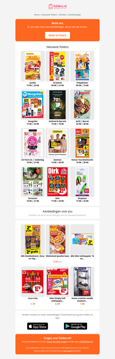 Nieuwe folders week 25