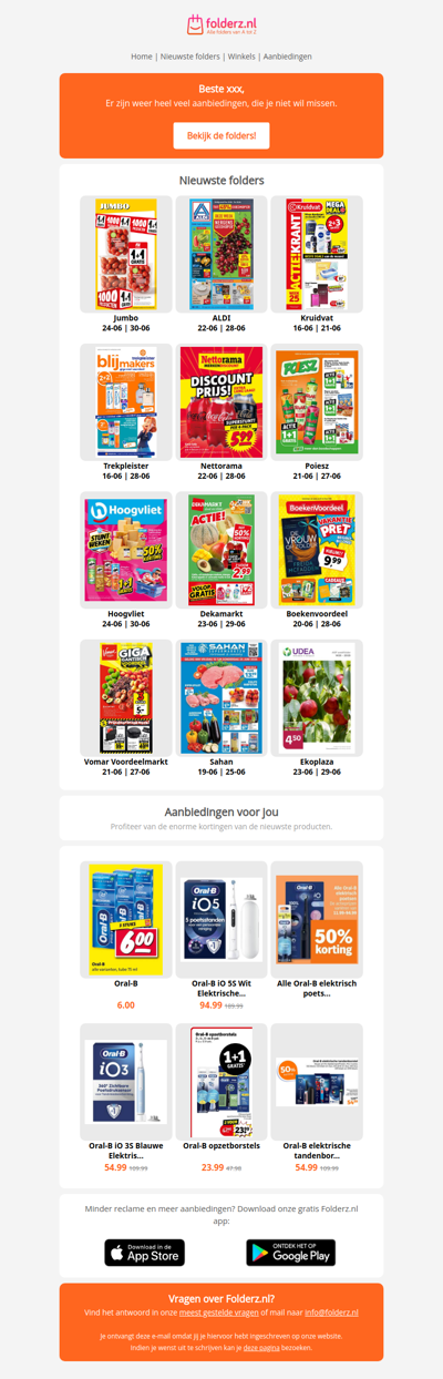 Nieuwe folders week 26