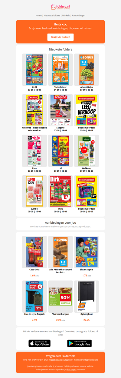Nieuwe folders week 37