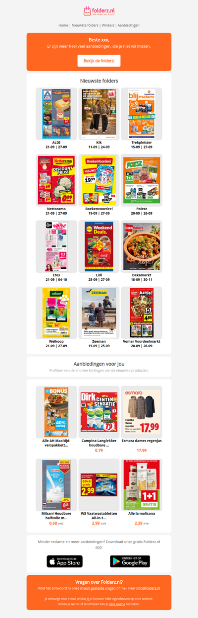 Nieuwe folders week 39