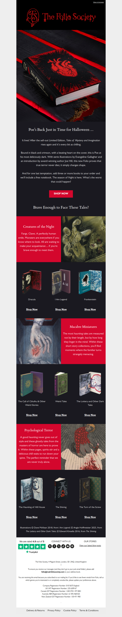 This Halloween Poe Rises Again