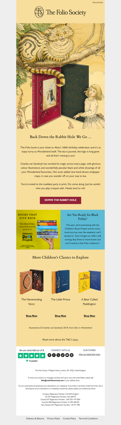 The Curious World of Alice in Wonderland