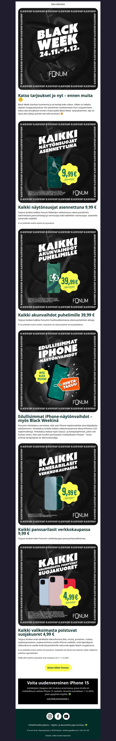 Katso Fonumin alet ennakkoon ennen muita 🤫