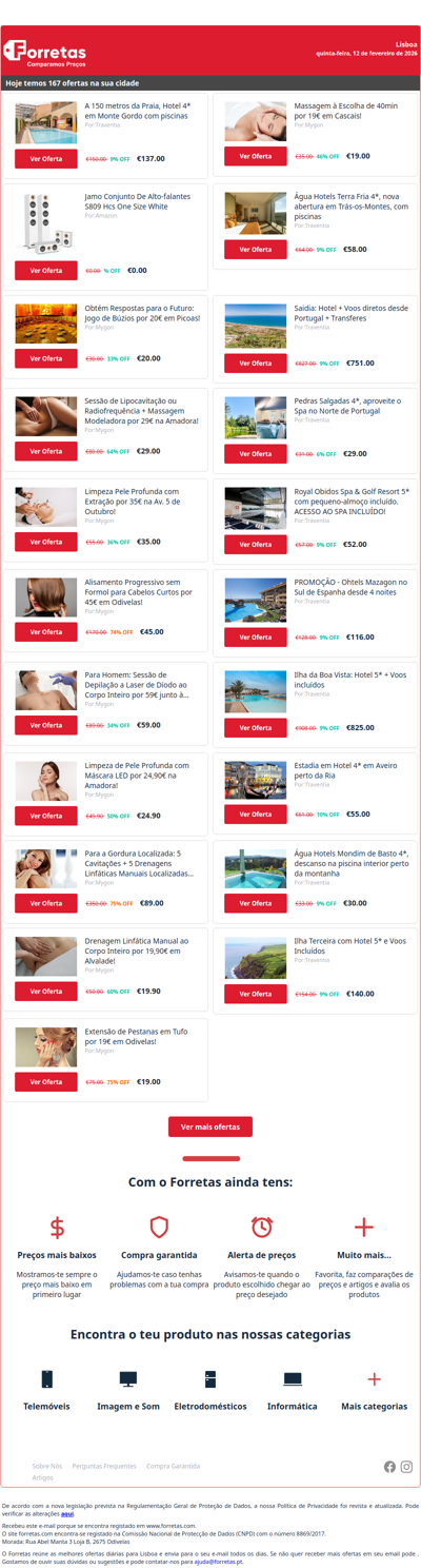 137€ por A 150 metros da Praia, Hotel 4* em Monte Gordo com | Jamo Conjunto De Alto-falantes S809 Hcs One Size White | 20€ por Obtém Respostas para o Futuro: Jogo de Búzios por