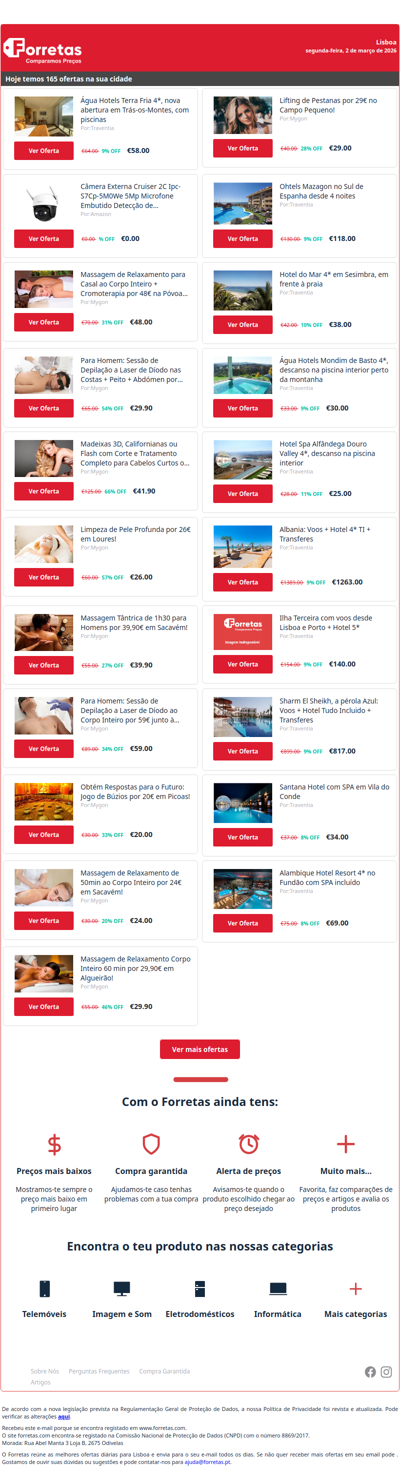 58€ por Água Hotels Terra Fria 4*, nova abertura em Trás-os-Montes, | Câmera Externa Cruiser 2C Ipc-S7Cp-5M0We 5Mp Microfone | 48€ por Massagem de Relaxamento para Casal ao Corpo Inteiro