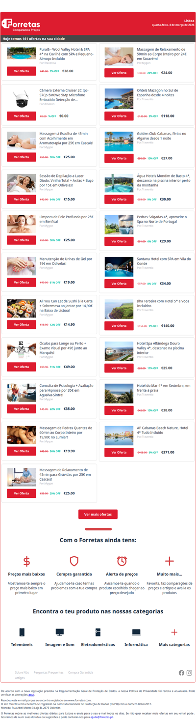 38€ por Puralã - Wool Valley Hotel & SPA 4* na Covilhã com | Câmera Externa Cruiser 2C Ipc-S7Cp-5M0We 5Mp Microfone | 25€ por Massagem à Escolha de 45min com Acolhimento em Aromaterapia