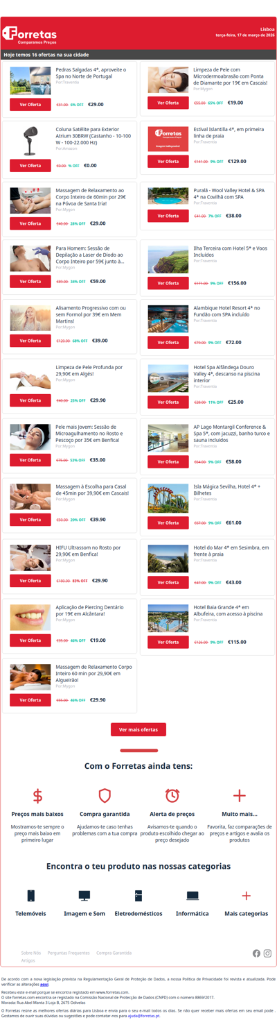 29€ por Pedras Salgadas 4*, aproveite o Spa no Norte de Portugal | Coluna Satélite para Exterior Atrium 30BRW (Castanho | 29€ por Massagem de Relaxamento ao Corpo Inteiro de 60min