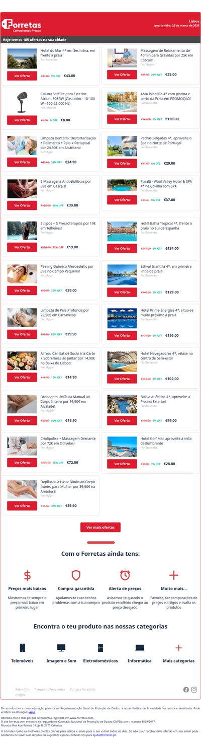 43€ por Hotel do Mar 4* em Sesimbra, em frente à praia | Coluna Satélite para Exterior Atrium 30BRW (Castanho | 24€ por Limpeza Dentária: Destartarização + Polimento + Raio-x