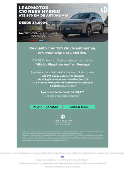 Leapmotor C10 REEV Hybrid – Descubra-o desde 34.600€