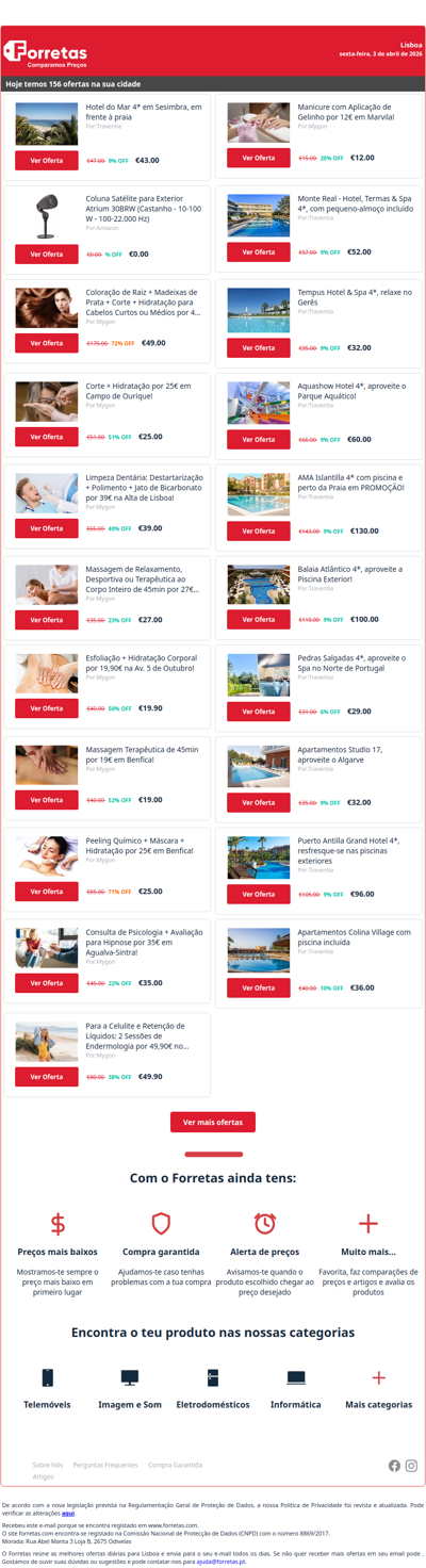 43€ por Hotel do Mar 4* em Sesimbra, em frente à praia | Coluna Satélite para Exterior Atrium 30BRW (Castanho | 49€ por Coloração de Raiz + Madeixas de Prata + Corte + Hidratação