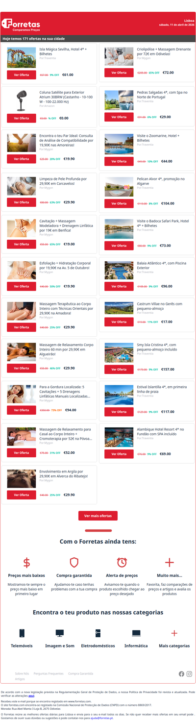 61€ por Isla Mágica Sevilha, Hotel 4* + Bilhetes | Coluna Satélite para Exterior Atrium 30BRW (Castanho | 19€ por Encontra o teu Par Ideal: Consulta de Análise de Compatibilidade