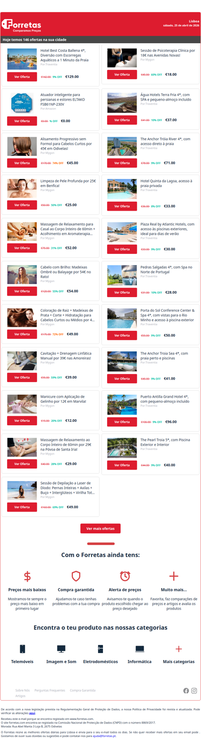 129€ por Hotel Best Costa Ballena 4*, Diversão com Escorregas | 0€ por Atuador inteligente para persianas e estores ELTAKO | 45€ por Alisamento Progressivo sem Formol para Cabelos Curtos