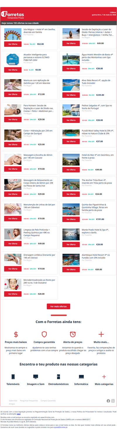 62€ por Isla Mágica + Hotel 4* em Sevilha, diversão em família | 0€ por Atuador inteligente para persianas e estores ELTAKO | Manicure com Aplicação de Gelinho por 12€ em Marvila!
