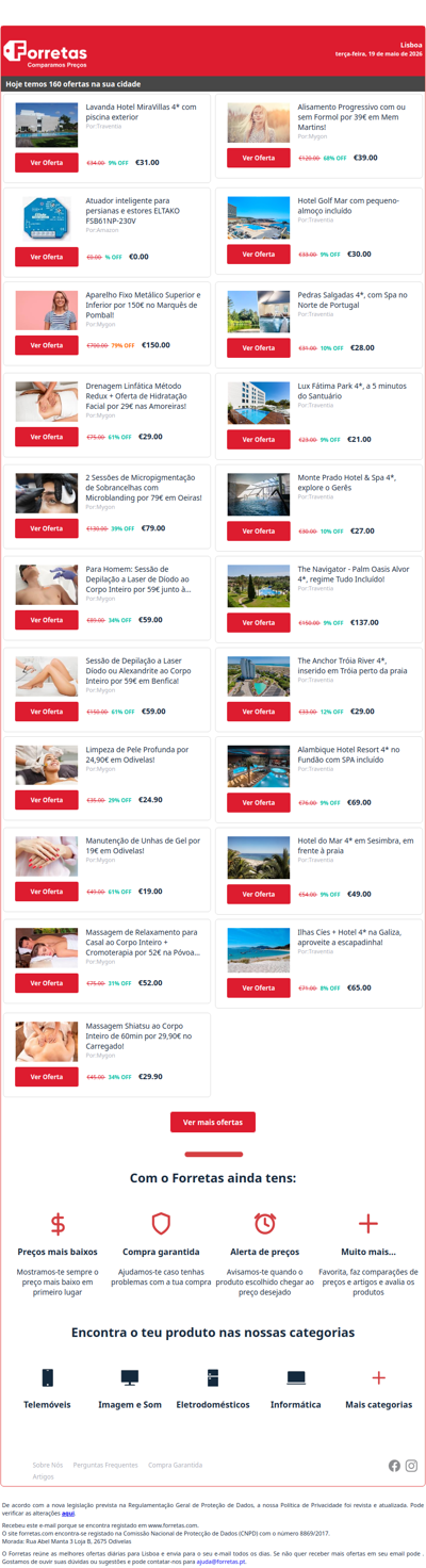 31€ por Lavanda Hotel MiraVillas 4* com piscina exterior | 0€ por Atuador inteligente para persianas e estores ELTAKO | Aparelho Fixo Metálico Superior e Inferior por 150€