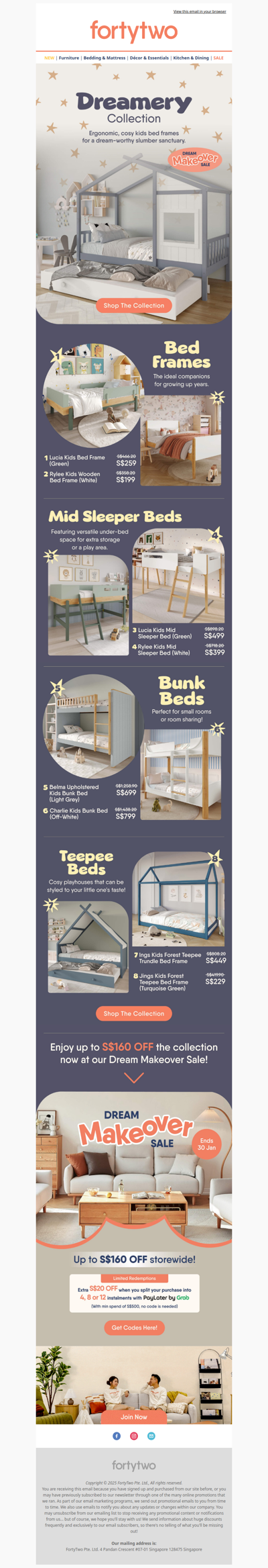 🧒 Dream Makeover Sale: Shop Kids Bed Frames