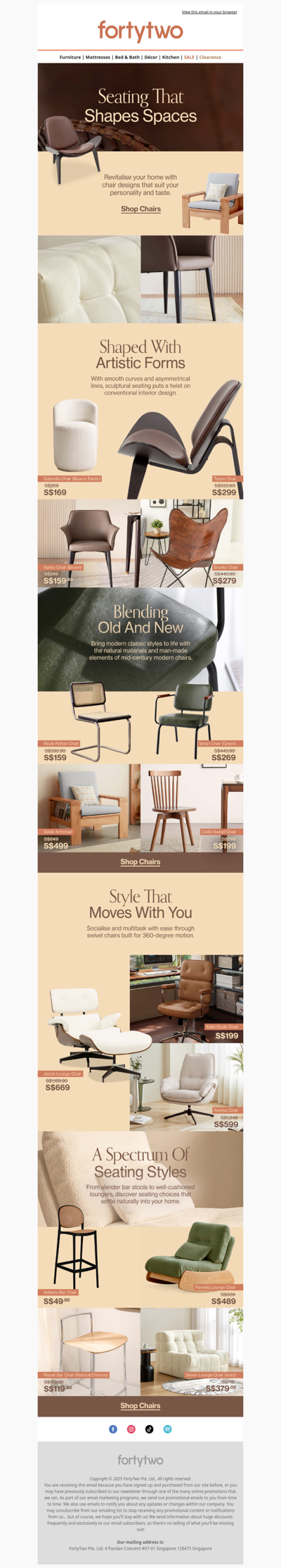 🪑Chair designs that shape a home