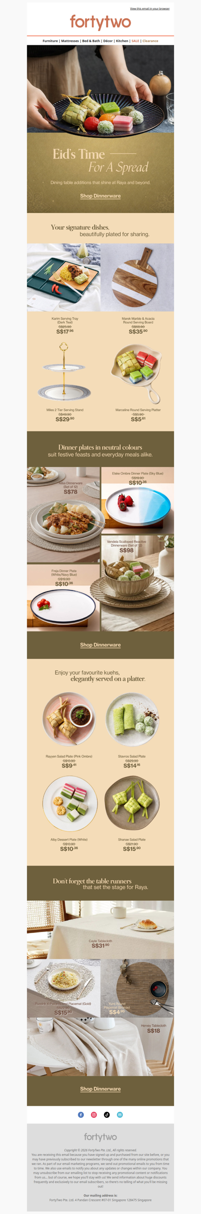 🍽️ Prepare your table for Raya