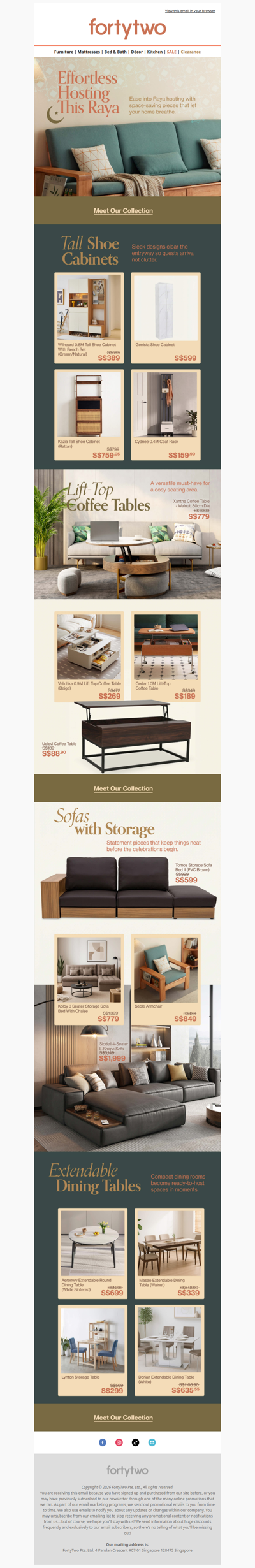 🌙  Space-saving designs for cosy Raya hosting