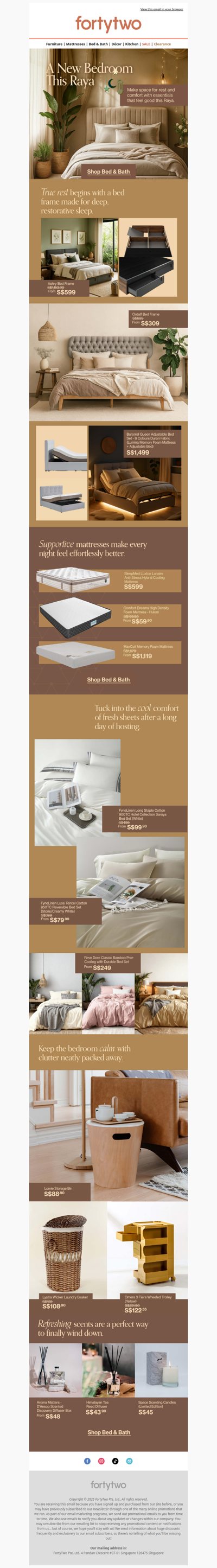 🛏️ Bedroom additions for a restful Raya