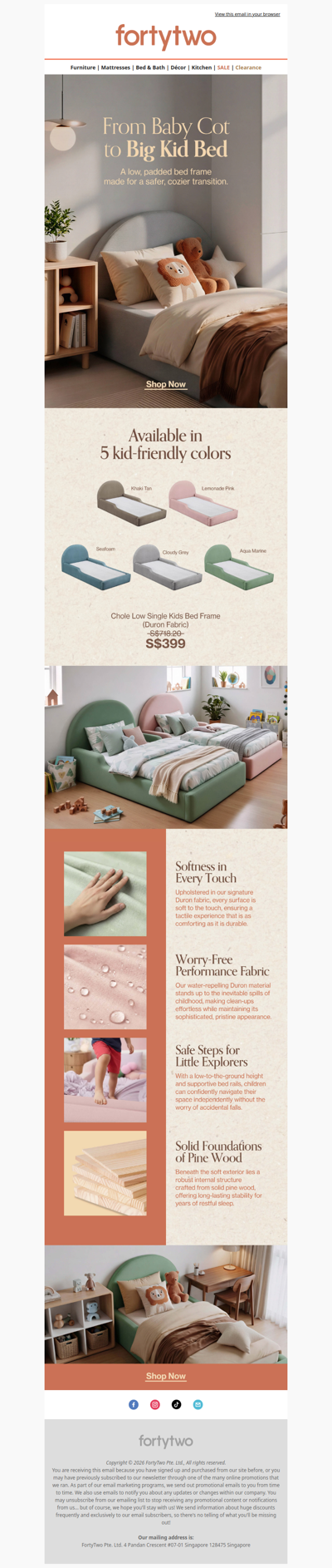 👶 From Baby Cot to Big Kid Bed Frame