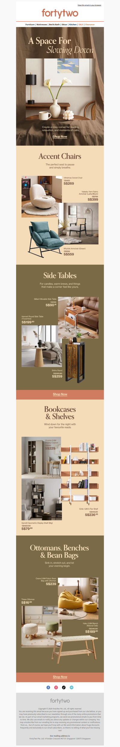 Your Cosy Corner is Ready 🍵